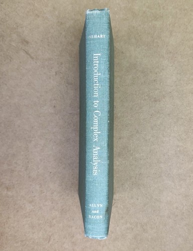 Vintage 1961 complex analysis - complex,