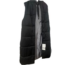 Giacca lunga senza maniche