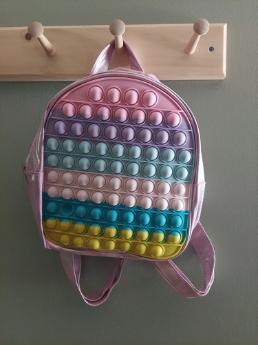 Zaino bambina rosa - , arcobaleno
