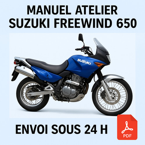 Manuel atelier suzuki 650 - atelier,