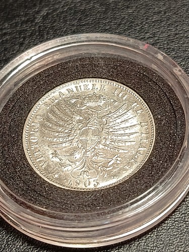 Moneda italia 1903 - italia, 25