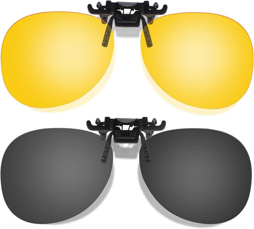 Clip occhiali sole pezzi - 2,