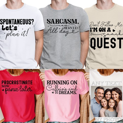 Shirt citazione divertenti - t-shirt, e