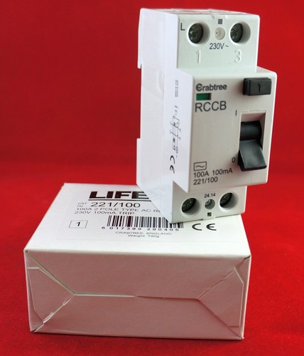 Crabtree lifestar 100a 100ma - 100a,