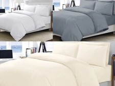 400 THREAD COUNT 100% COTONE EGIZIANO SET COPRIPIUMONE LENZUOLA ADATTATE QUALITÀ HOTEL