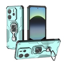 Per Xiaomi Redmi Note 14 4G, custodia supporto anello armatura ibrida di lusso