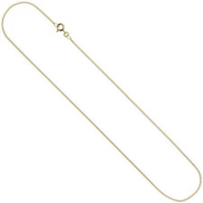 1,3mm Catena Piatta Collana