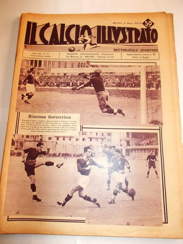 Calcio illustrato 1933 - illustrato, 29/3/1933