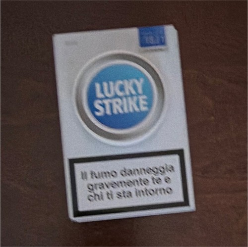 Lucky strike blue - strike, 1871