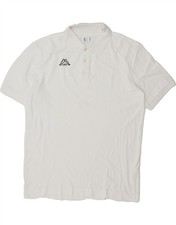 Polo uomo KAPPA grande bianca
