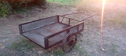 Carretto antico legno - carretto, in