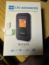 Tenda 4G185 Mobile Wi-Fi Hotspot Portatile - Nero