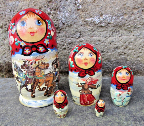 Grande matryoshka russa - grande,