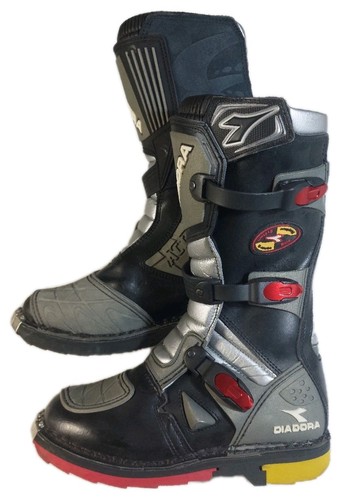 Grandi stivali moto vintage - grandi,