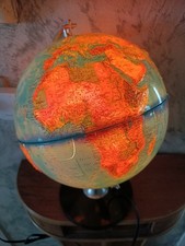 mappamondo luminoso Anni '80