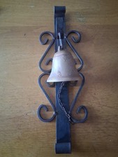 CAMPANA  DA MURO IN BRONZO CON