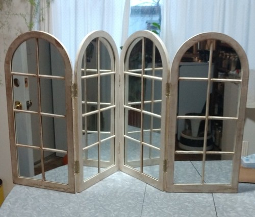 Specchio vanità legno - , pesante