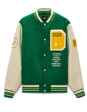 Giacca varsity da uomo zara