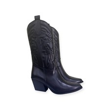 Stivale Texano Donna Ricamato