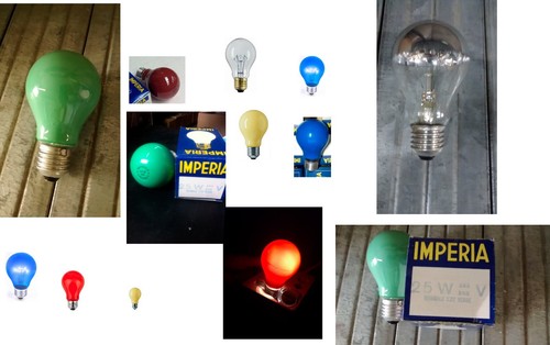 Lotto lampade incandescenza - lotto,