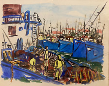 André BERGERE Paesaggio