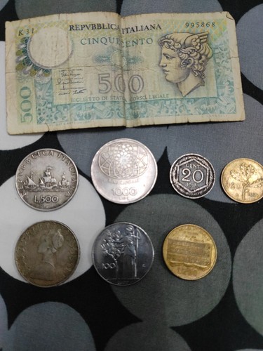 Monete lira italiana estere - ed,