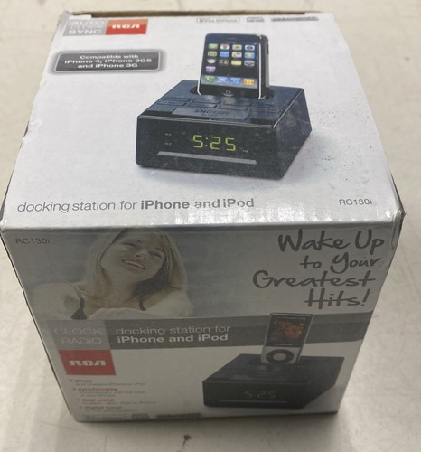 Rca clock radio - rca, ipod/iphone