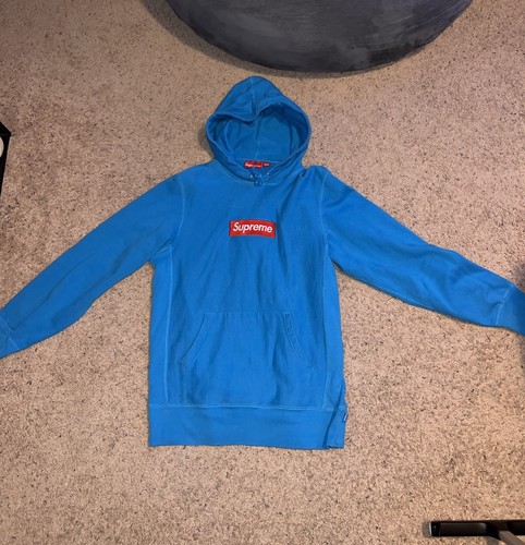 Supreme box logo uomo blu - supreme,