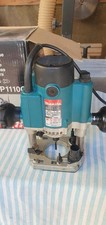 Makita RP110c 1100W 27000RPM Fresatrice Verticale - Blu/Nero