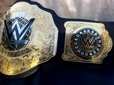 wwe 2023 WORLD HEAVYWEIGHT CHAMPIONSHIP REPLICA TITOLO CINTURA OTTONE MISURA ADULTO 2MM