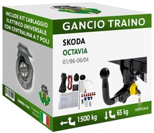 Gancio Verticale Estraibile