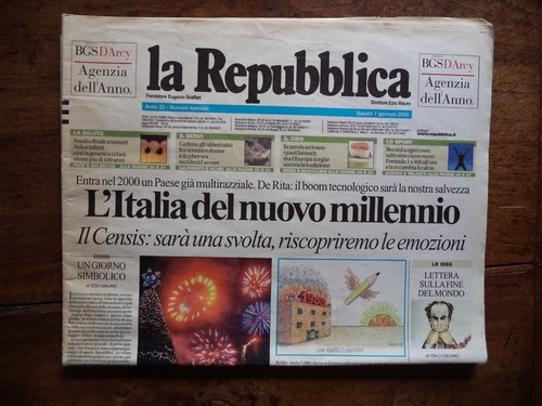 Giornale repubblica 1 - la,
