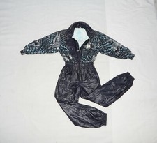 Tuta da sci termica LUHTA Finland vintage anni 90 donna tutto in uno, XS, 42IT, 6/8UK, 38F