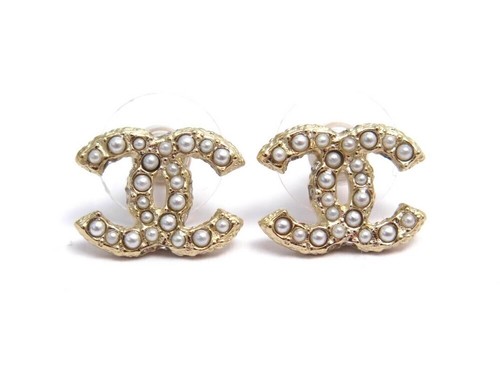Nuovi orecchini chanel logo - nuovi,