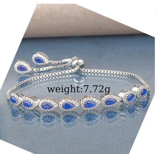 Bracciale tennis argento - tennis, in