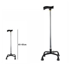 BASTONE DA PASSEGGIO DEAMBULATORE REGOLABILE 65-83CM PER ANZIANI DISABILI 67554