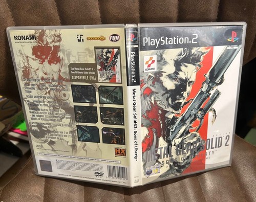 Ps2 metal gear solid - metal, 2