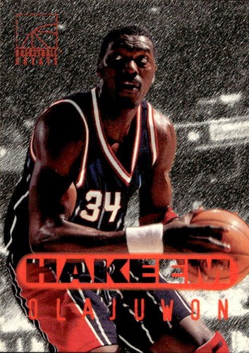 Card nba akeem - card,
