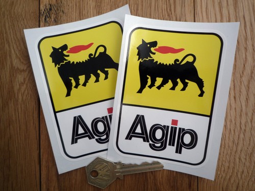 Adesivi agip stile later alti - stile,