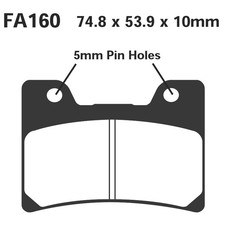 PASTIGLIE FRENI PER YAMAHA TDM