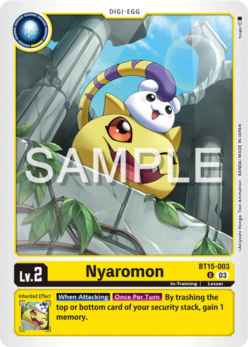 Nyaromon bt15 003 - nyaromon, [bt15-003]