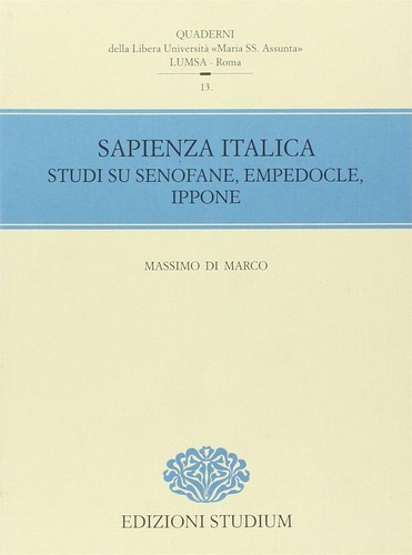 Sapienza italica studi - italica., su
