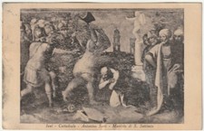 JESI - ANCONA - CATTEDRALE - ANTONINO SARTI - MARTIRIO DI SETTIMIO -71527-