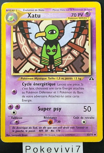 Carte pokemon xatu unco - xatu,