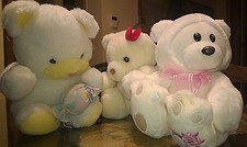 Giocattoli/Modellismo/Accessori " LOTTO PUPAZZI DI PELUCHE PEZZI 3 VARIE MISURE"