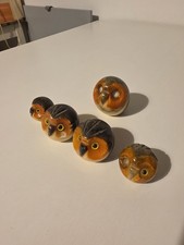 Set 5 Gufi in Alabastro