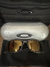 Oakley x Satisfy Giacca Dritta "Root Beer" Marrone Giallo Lente Rara Nuova