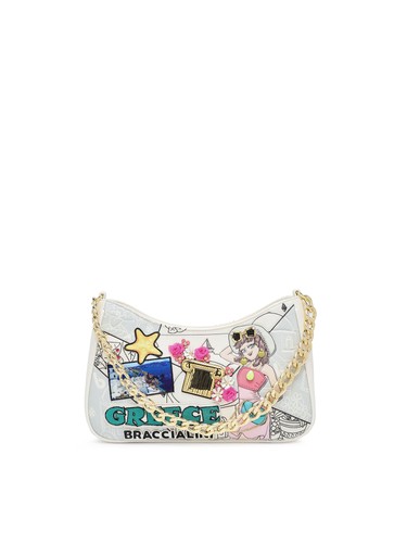 Borsa spalla donna bianca - borsa, a
