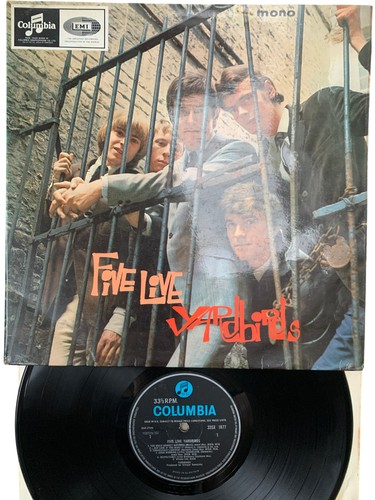 Yardbirds five live vinyl - yardbirds,