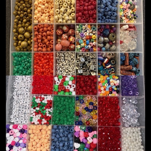 Enorme lotto perline - enorme,